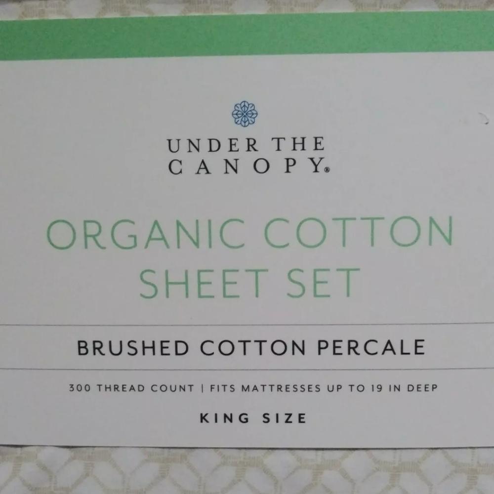 New Under The Canopy Majorca king size Sheet Set